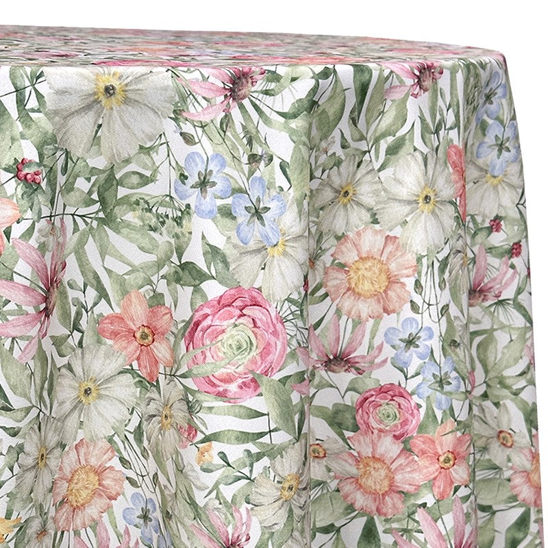 Garden Bliss (Poly Print) Table Linen 01 Tablecloths And Overlays Urquid Linen