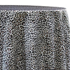 Animal Print Table Linen in Jaguar 01 Tablecloths And Overlays Urquid Linen