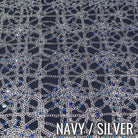 NAVY/SILVER