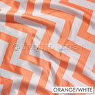 ORANGE / WHITE