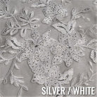 SILVER / WHITE