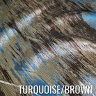 TURQUOISE/BROWN