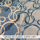 CIRQUE JACQUARD - PURPLE GREY